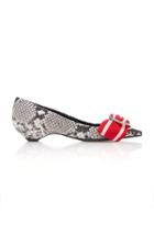 N 21 N&deg;21 Crystal Buckle Flat
