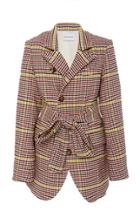 Prabal Gurung Ghat Plaid Suiting Jacket