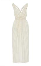 Mara Hoffman Calypso Striped Linen-blend Midi Dress