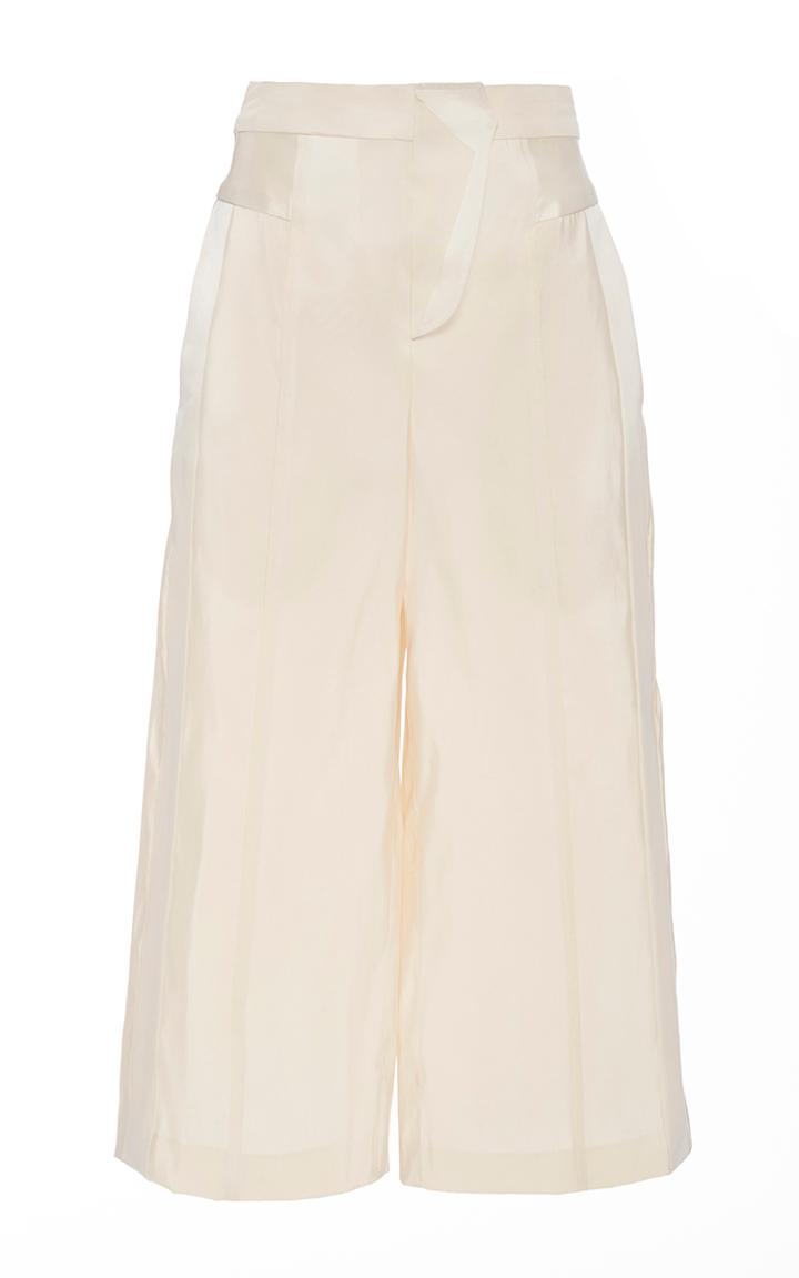 Naeem Khan Wide Legged Cropped Pant