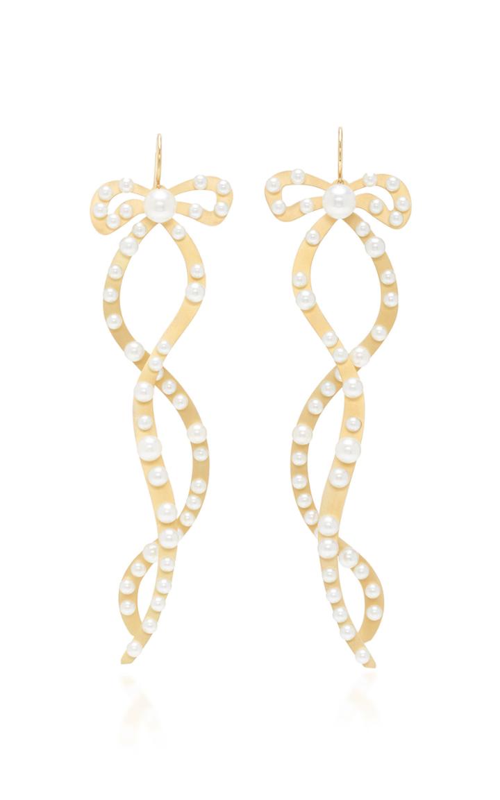Irene Neuwirth 18k Gold And Pearl Earrings