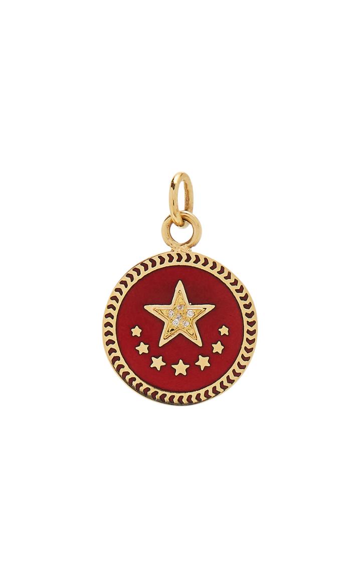 Foundrae Strength 18k Gold And Diamond Pendant