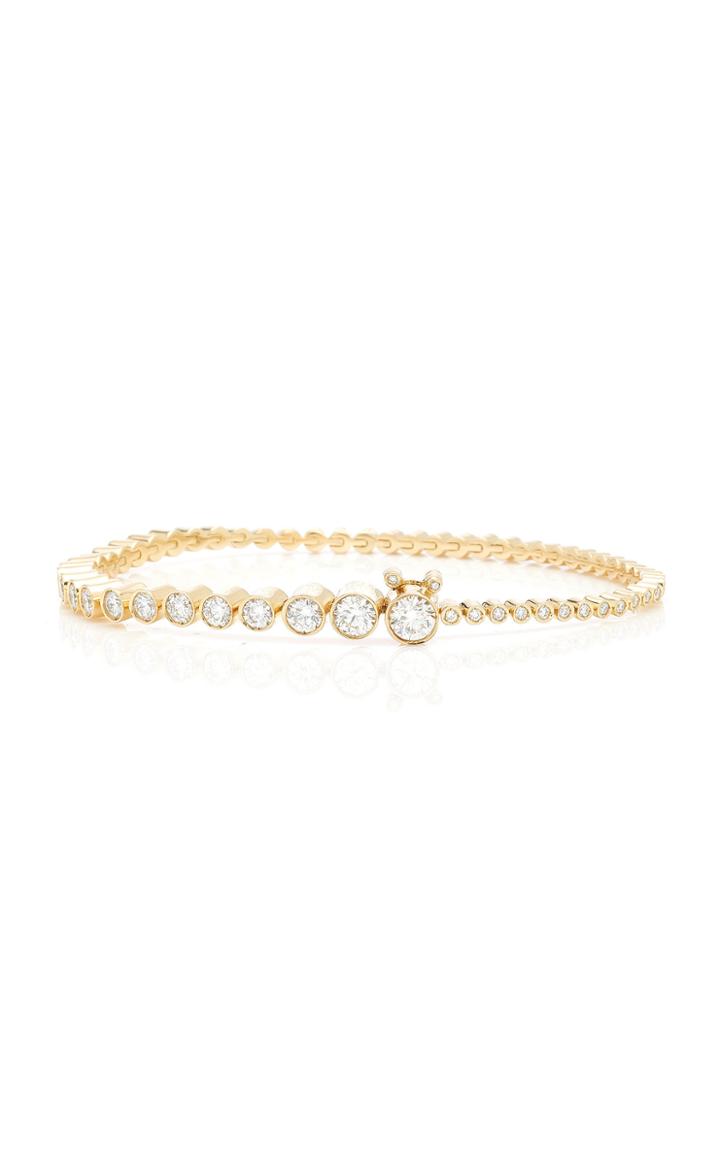 Sophie Bille Brahe 18k Gold Diamond Tennis Bracelet