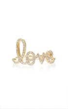Sydney Evan Large Love Script Ring