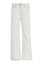 Moda Operandi Simon Miller Wide-leg Light Wash Jeans Size: 23