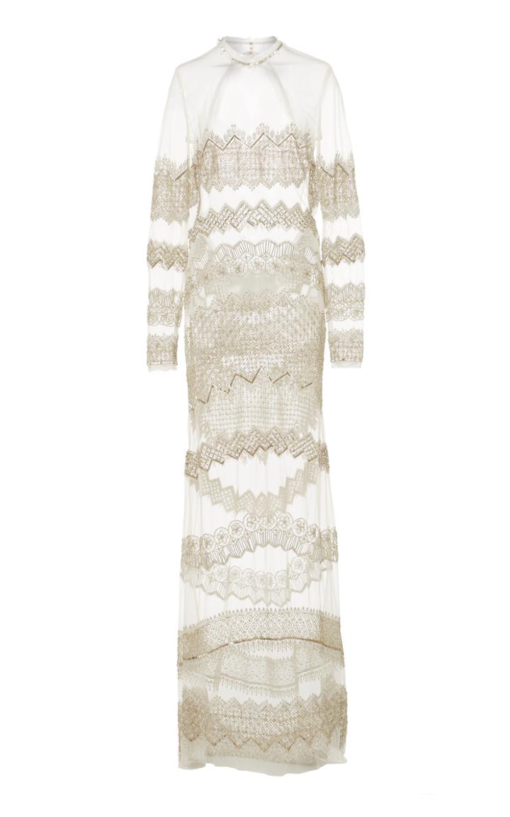 Cucculelli Shaheen Armour Illusion Dress