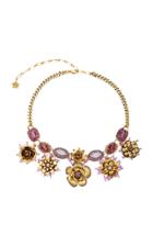 Erickson Beamon 24k Gold-plated Vermeil Swarovski Crystal And Pearl Necklace