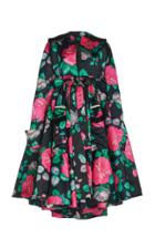 Moda Operandi Richard Quinn Floral-printed Satin Dress Coat
