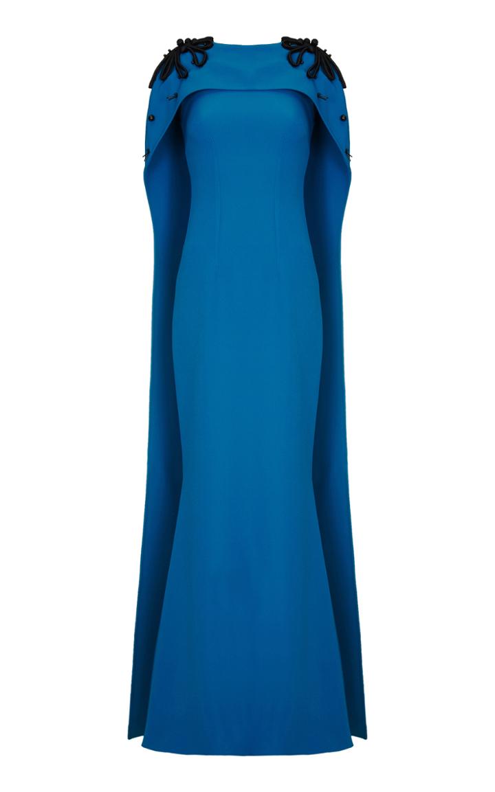 Safiyaa Pendula Long Embroidered Shoulder Dress