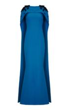 Safiyaa Pendula Long Embroidered Shoulder Dress