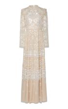 Needle & Thread Aurora Sequin-embroidered Tulle Gown