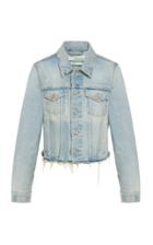 Off-white C/o Virgil Abloh Cropped Denim Jacket