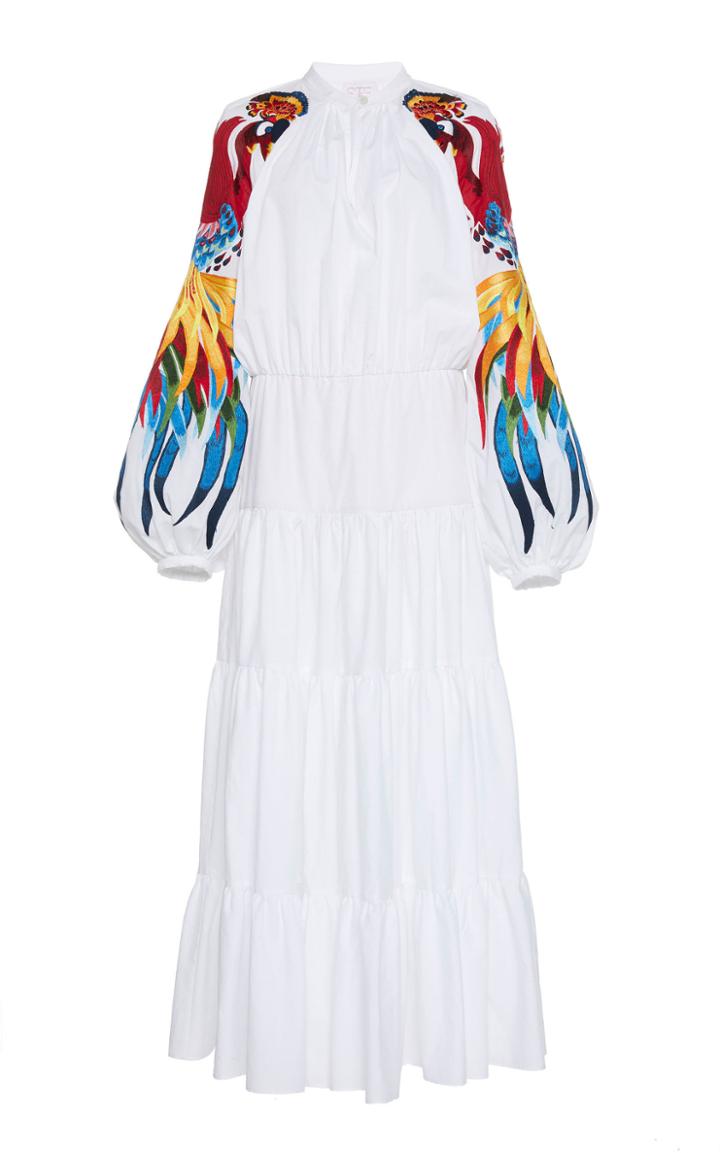 Stella Jean Cotton Maxi Dress