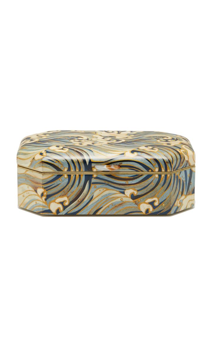 Silvia Furmanovich Waves Marquetry Jewelry Box