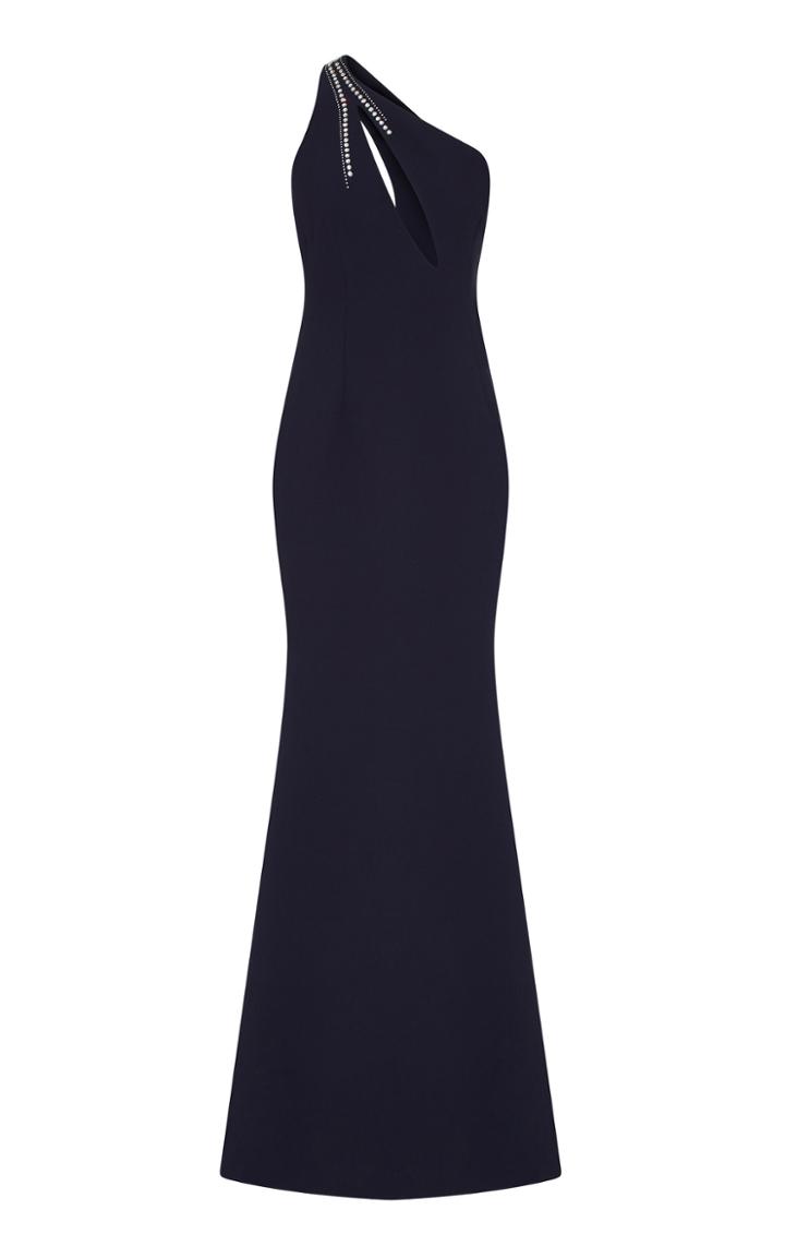 Moda Operandi Safiyaa Penelope Crystal Stud Embroidered Dress
