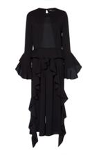 Goen.j Cropped Ruffle Jumpsuit