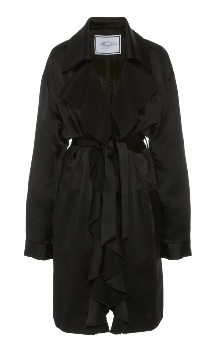 Moda Operandi Redemption Trenchcoat With Rouches