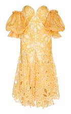 Acler Holland Drop-shoulder Lace Midi Dress