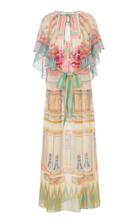 Temperley London Athena Printed Chiffon Caftan