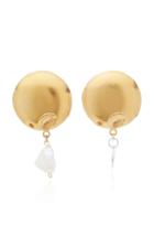 Alighieri Enigmatic Extrovert 24k Gold-plated Pearl Earrings