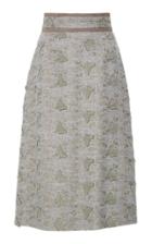 Luisa Beccaria High Waisted Wool Skirt