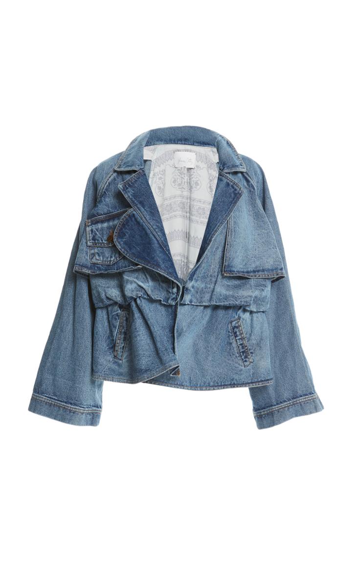 Johanna Ortiz Waterdrops Denim Jacket