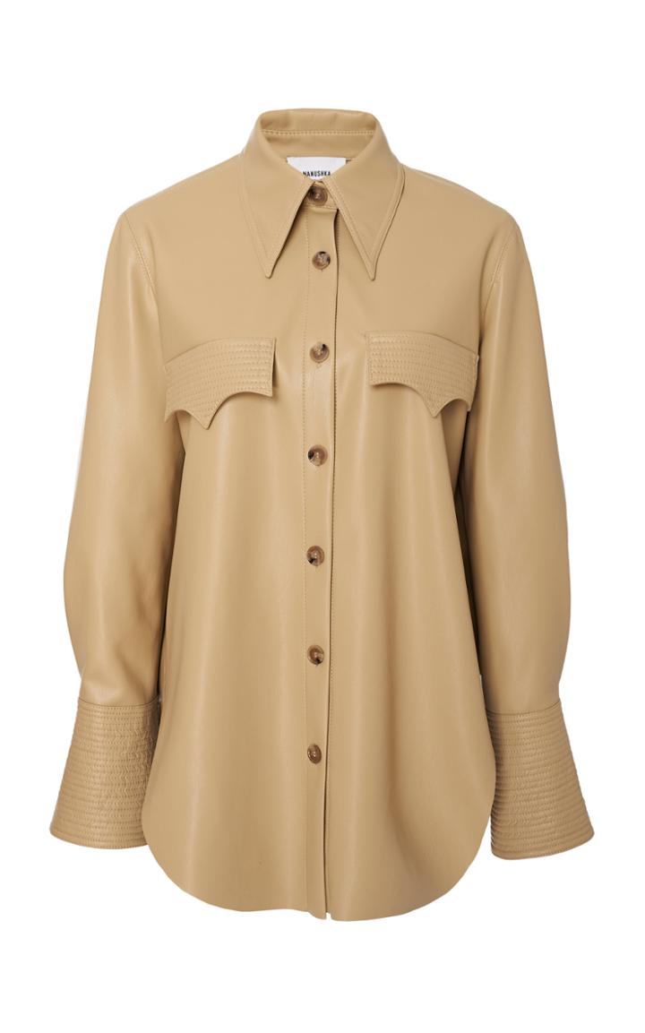 Nanushka Elpi Button-front Blouse