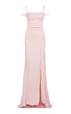 Lana Mueller Anakena Slit Full Length Dress