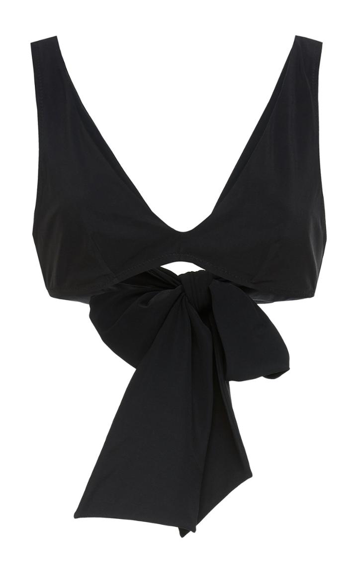 Araks Rosemund Bow-embellished Bikini Top