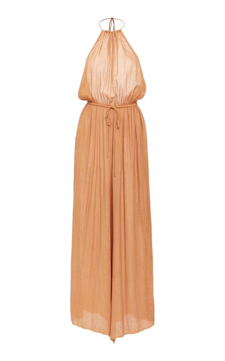 A Peace Treaty Sola Halter Jumpsuit