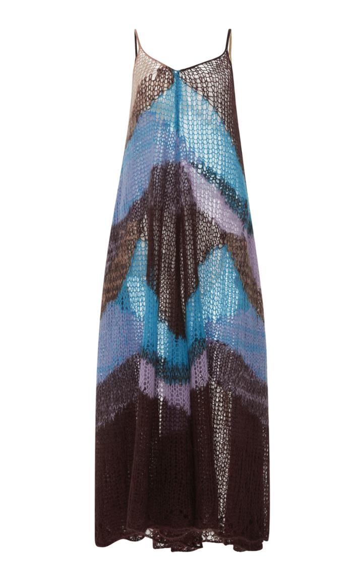 Jil Sander Knit Colorblocking Dress