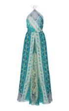 Moda Operandi Etro Printed Silk Halter Dress