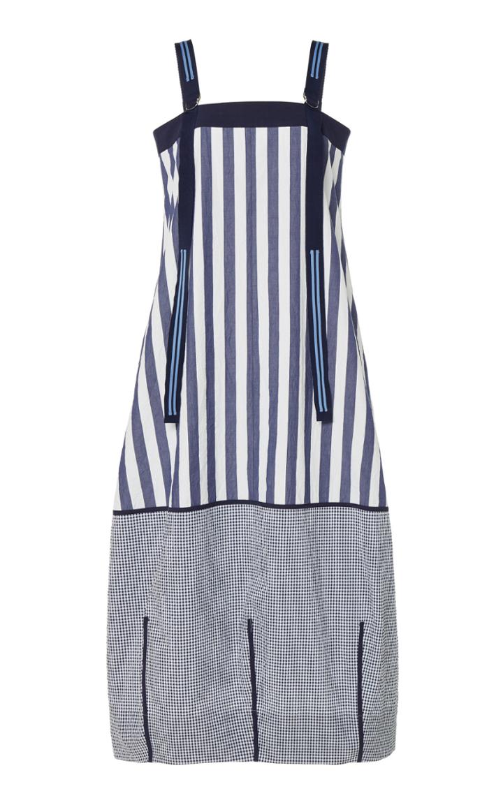 Moda Operandi Lee Mathews Bille Contrast-pattern Cami Dress Size: 0