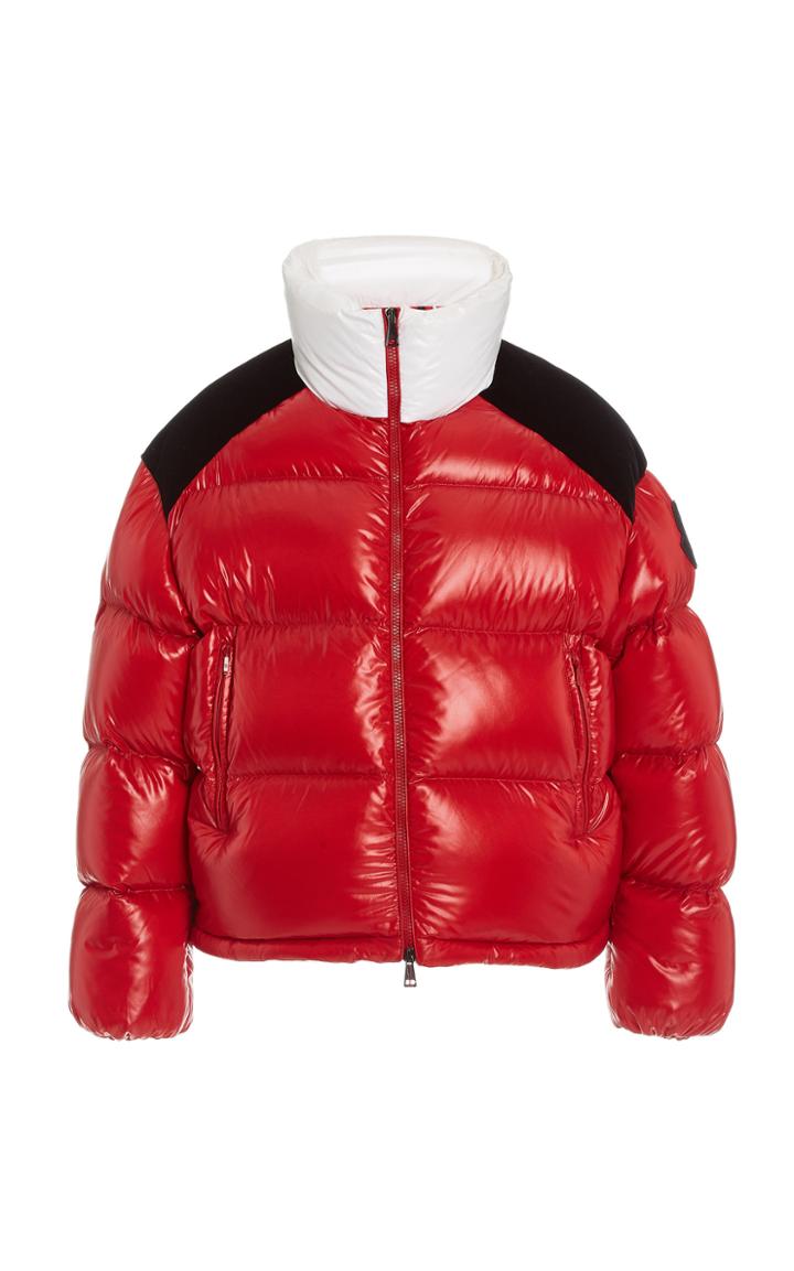 Moncler Chouelle Logo-print Down Puffer Varsity Jacket