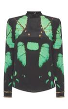 Francesco Scognamiglio Printed Long Sleeve Blouse