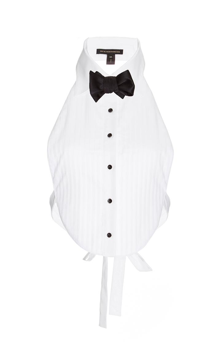 Kiki De Montparnasse Tuxedo Bib And Cuff Set