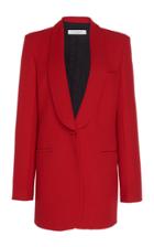 Philosophy Di Lorenzo Serafini Oversized Collar-detailed Twill Blazer