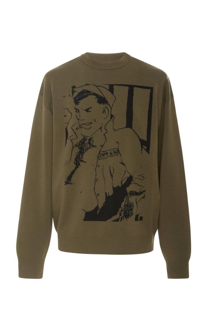 Jw Anderson Sailor Sketch Wool Sweater