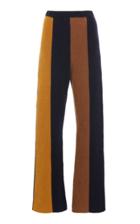 Moda Operandi The Elder Statesman High-rise Stripe Baja Cashmere Pants Size: S