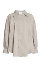 Moda Operandi Piece Of White Evan Double Buttoned Poplin Shirt