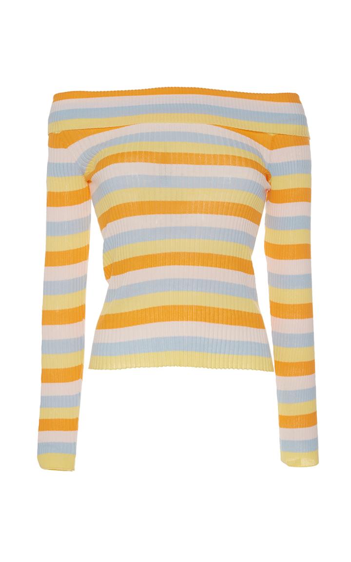 Vivetta Ippopotamo Off The Shoulder Sweater