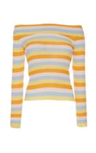 Vivetta Ippopotamo Off The Shoulder Sweater