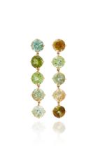 Sidney Garber One-of-a-kind Green Light Earrings