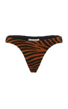 Mara Hoffman Reva Printed Low-rise Bikini Bottoms