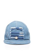 Maison Michel Nick Lace Up Baseball Cap