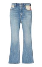 Current/elliott Vanessa Straight Crop Jeans