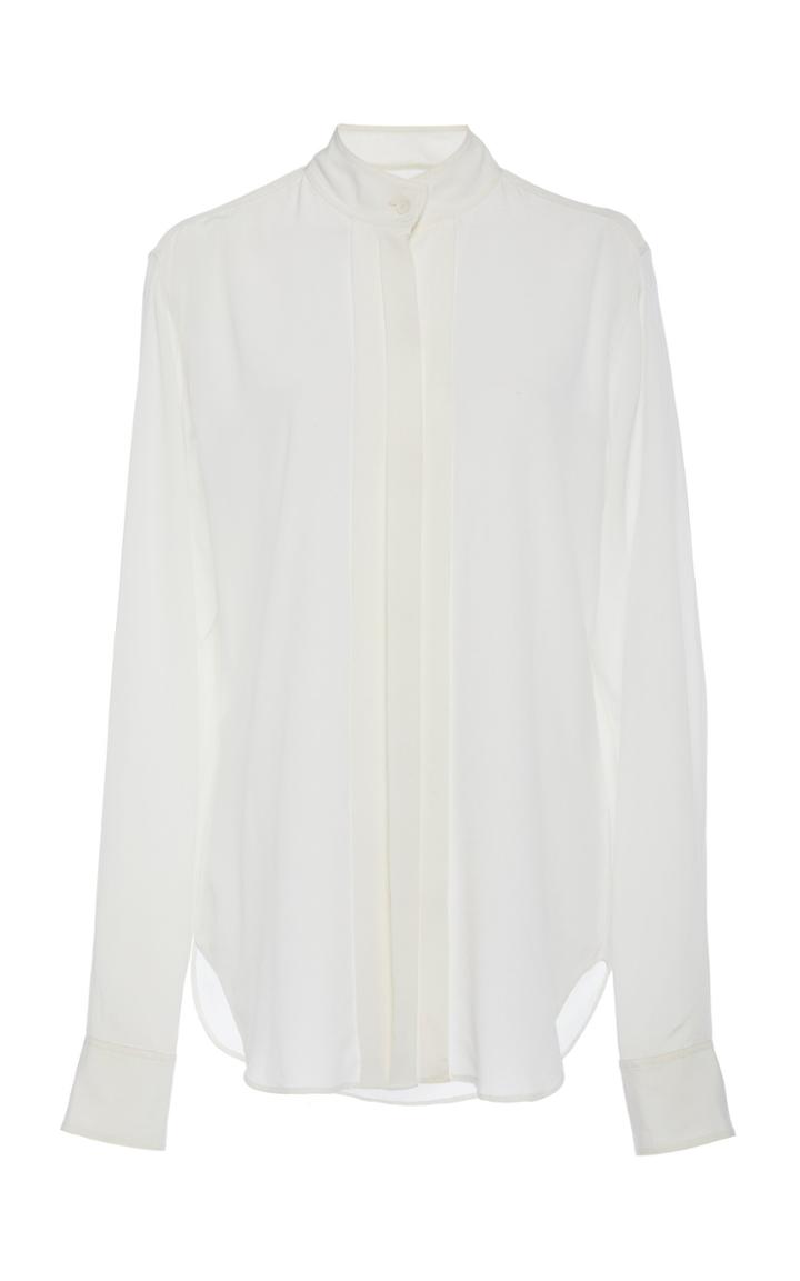 Nili Lotan Arden Silk Button-down Shirt