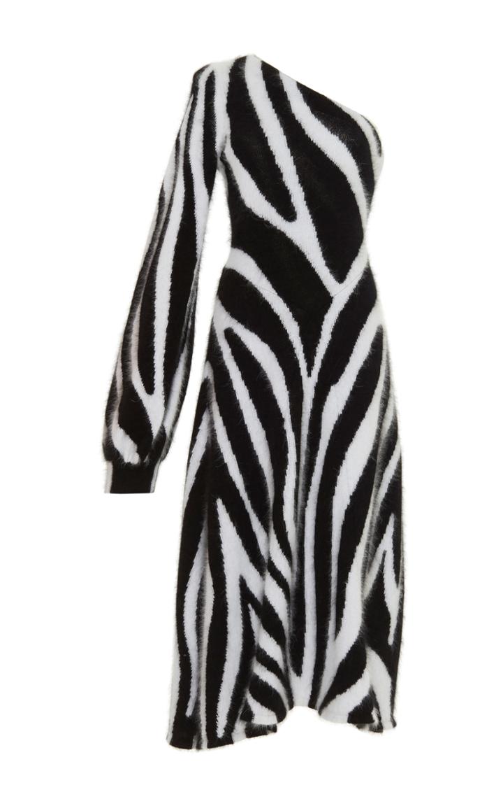 Emilio Pucci Zebra Knit Dress