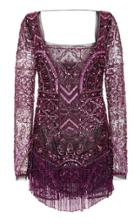 Cucculelli Shaheen World Made Of Glass Embellished Dress