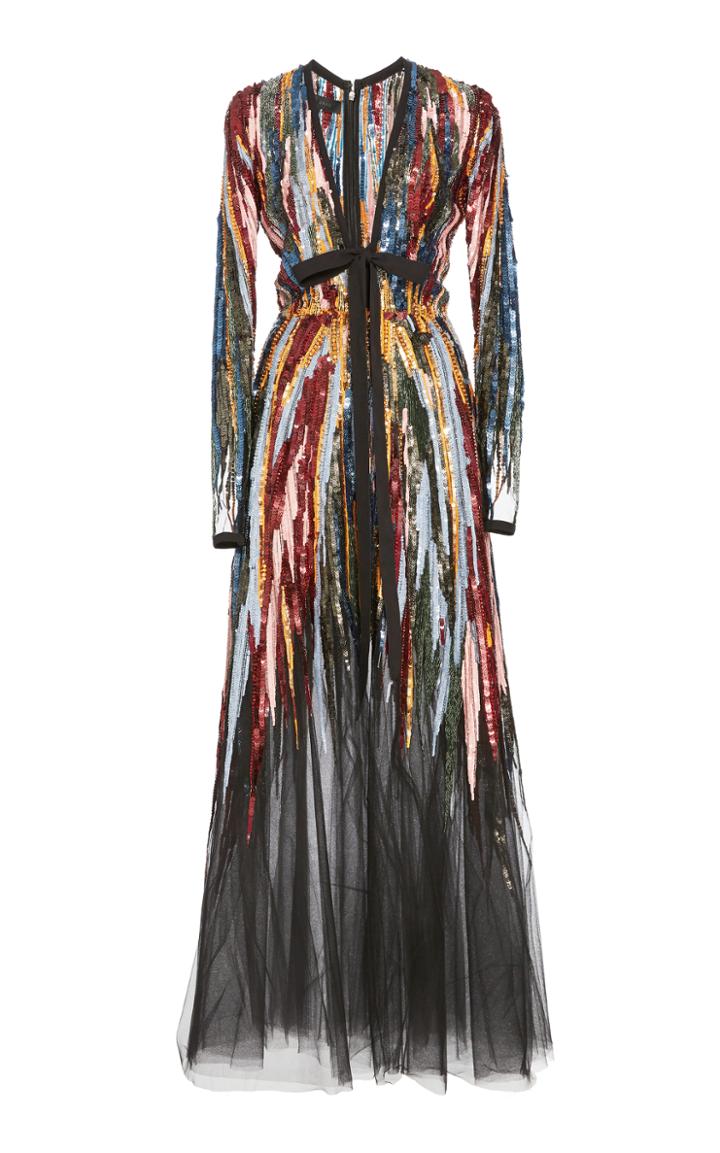 Elie Saab Long Sleeve Gown